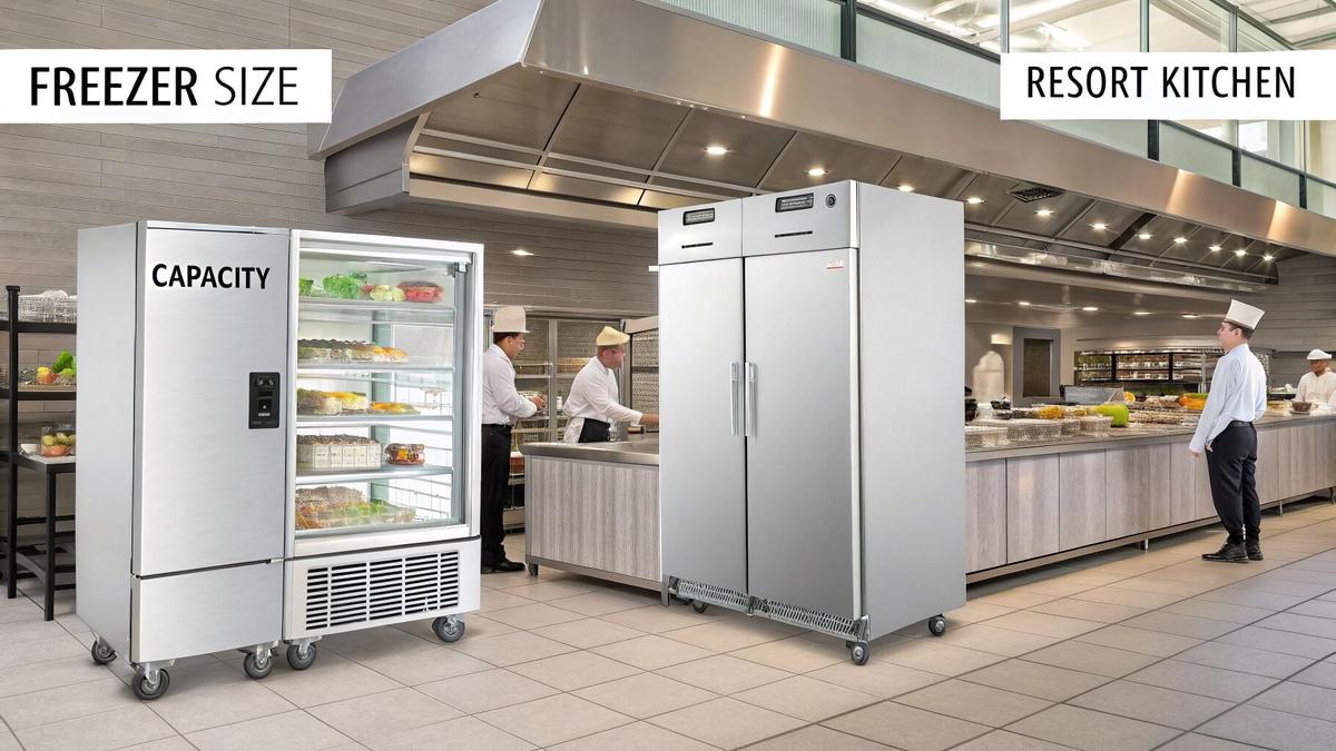 What Size Freezer Do I Need for My Resort Kitchen?